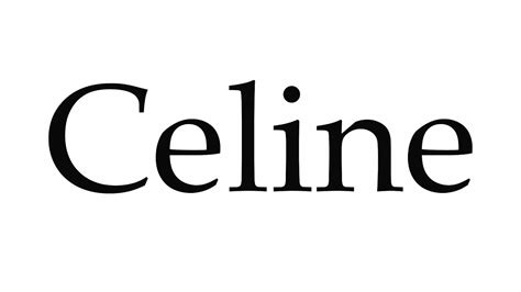 celine branding|how to pronounce celine brand.